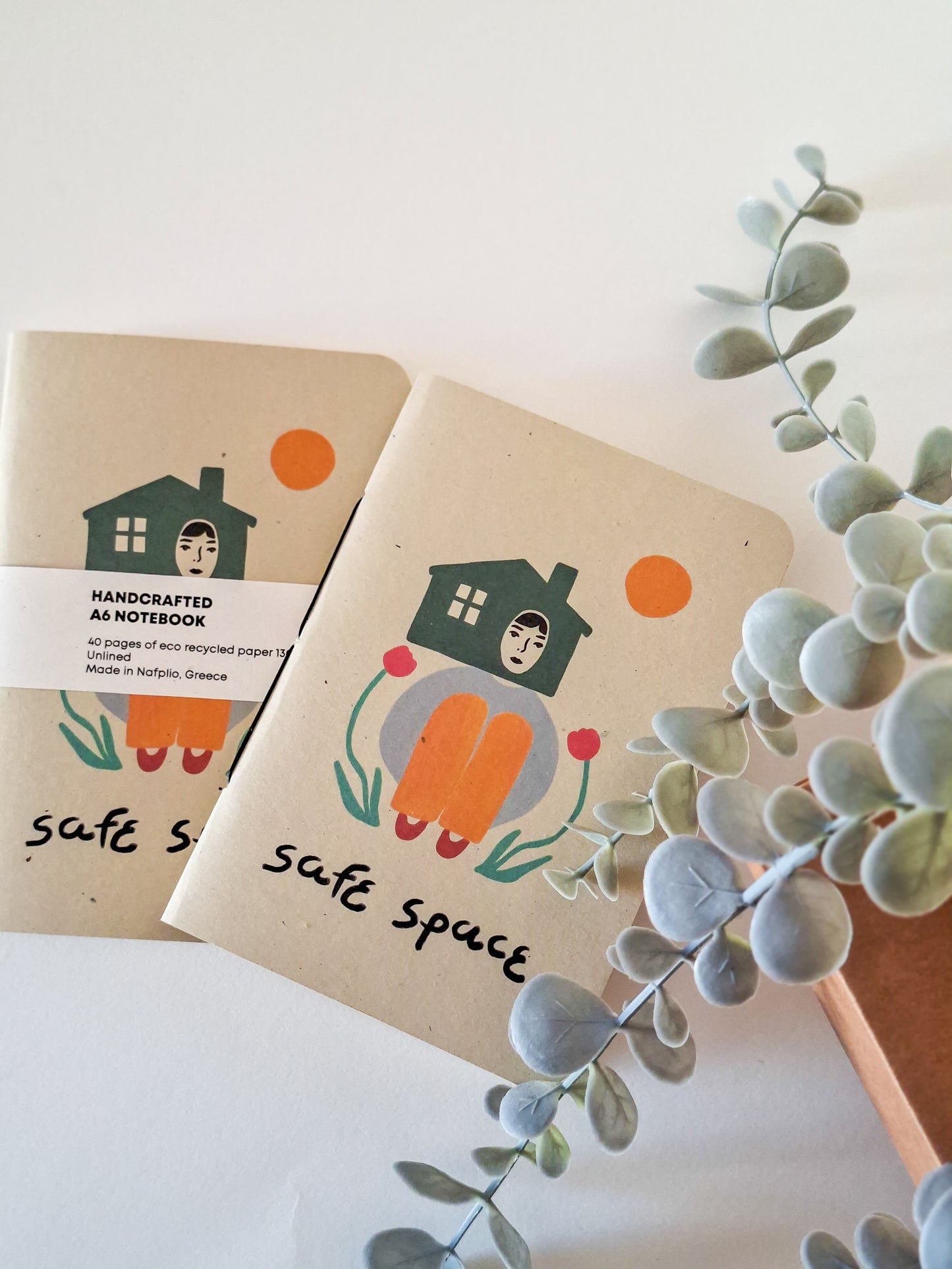 safe space ▪ A6 notebook