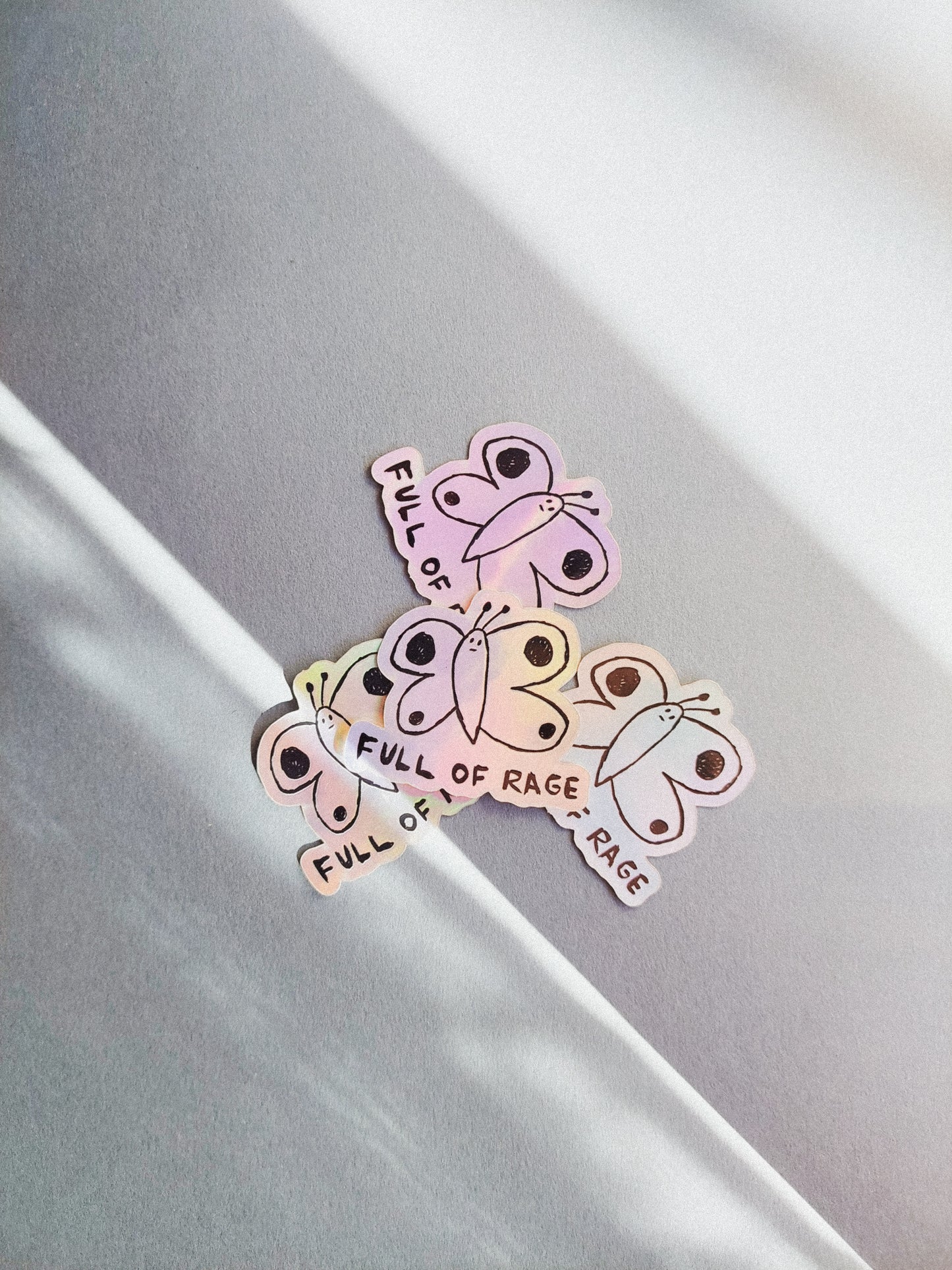 full of rage ▪ vinyl sticker