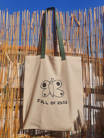 full of rage ▪ tote bag
