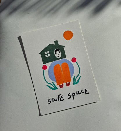 safe space ▪ 13x18 print