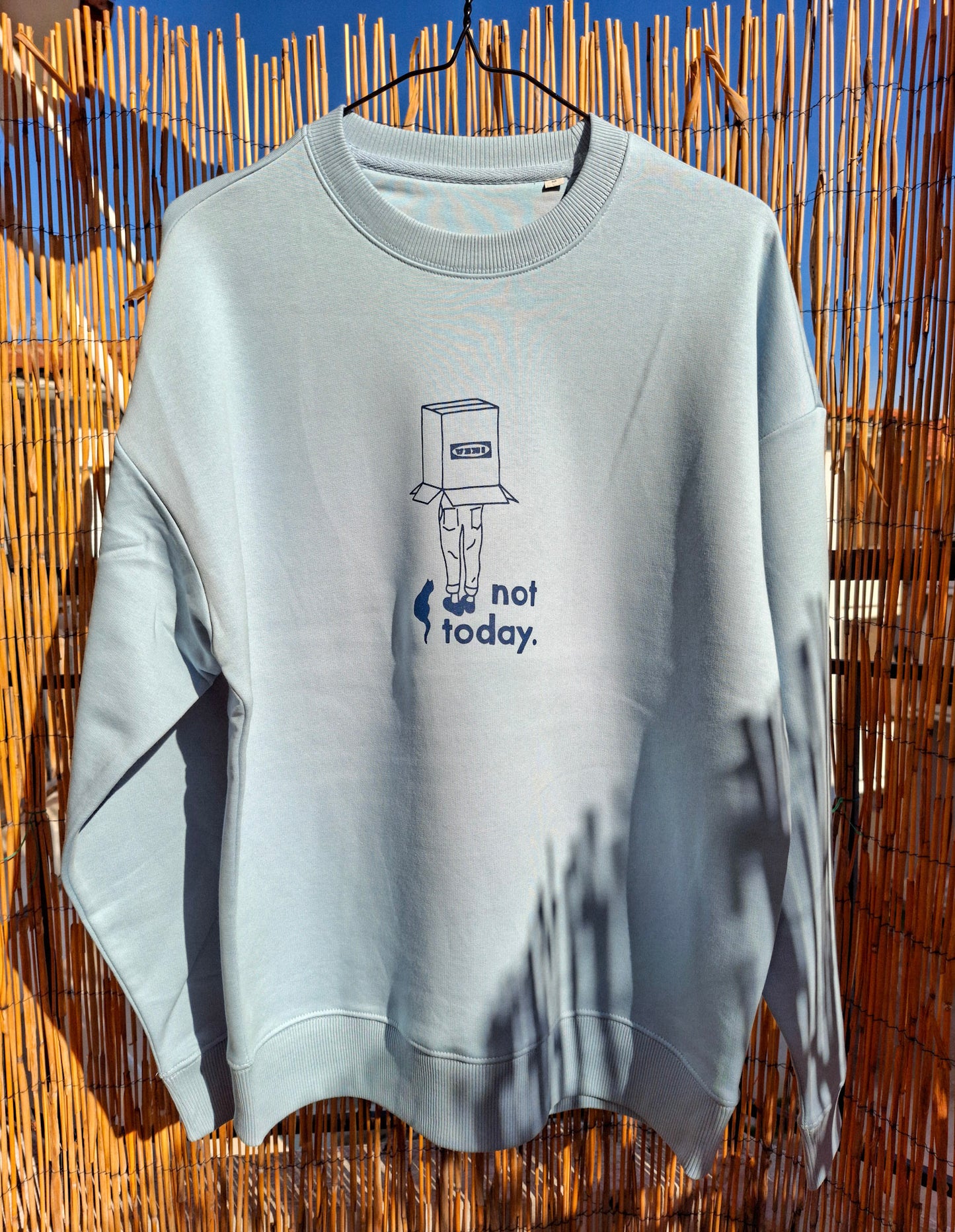 not today ▪ oversize sweatshirt