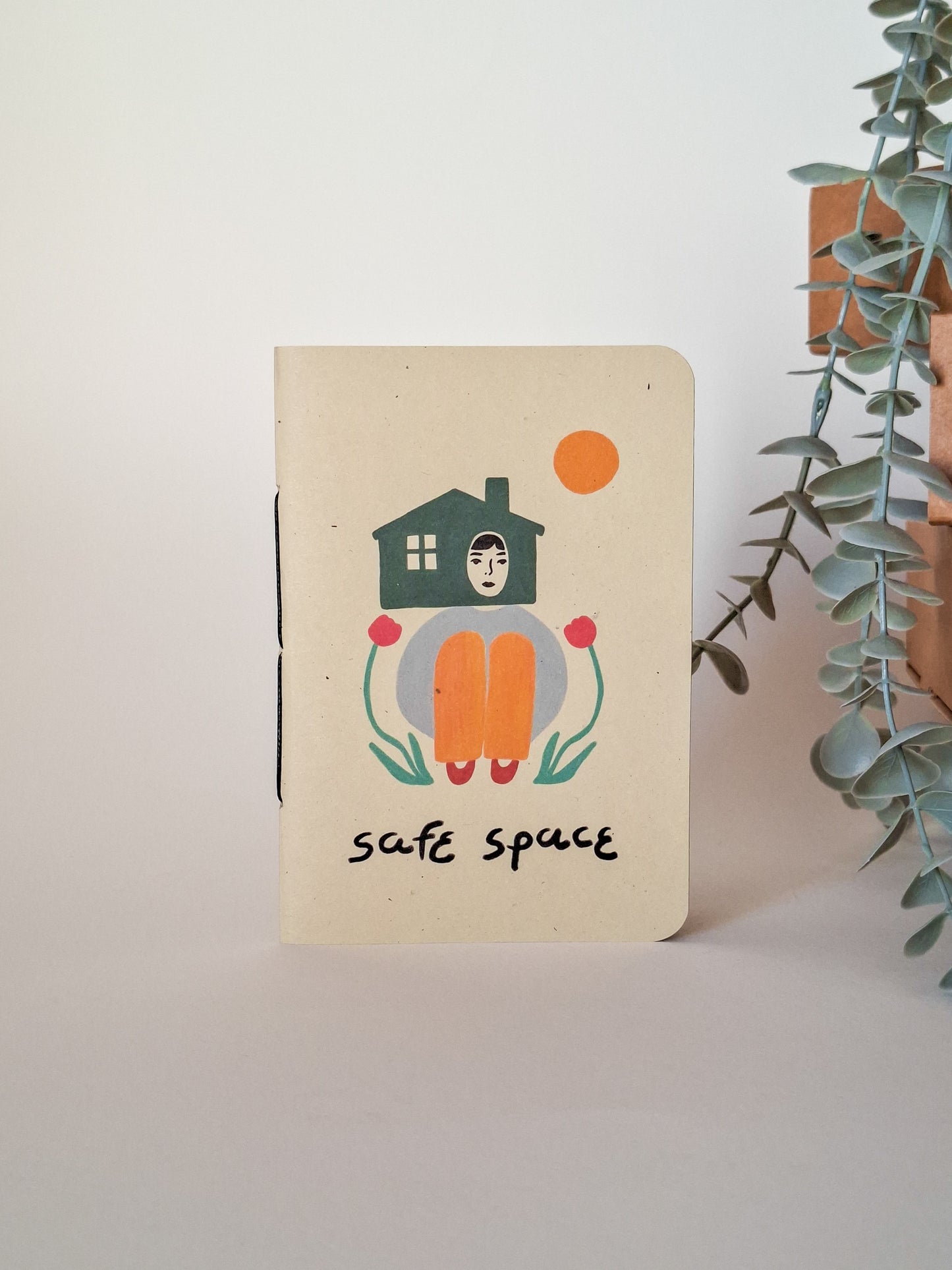 safe space ▪ A6 notebook