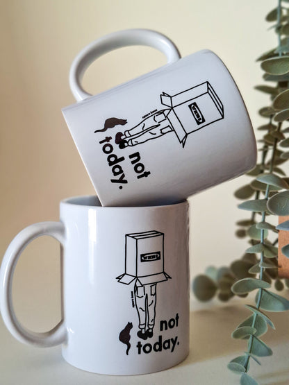 not today ▪ mug (the imperfect batch)