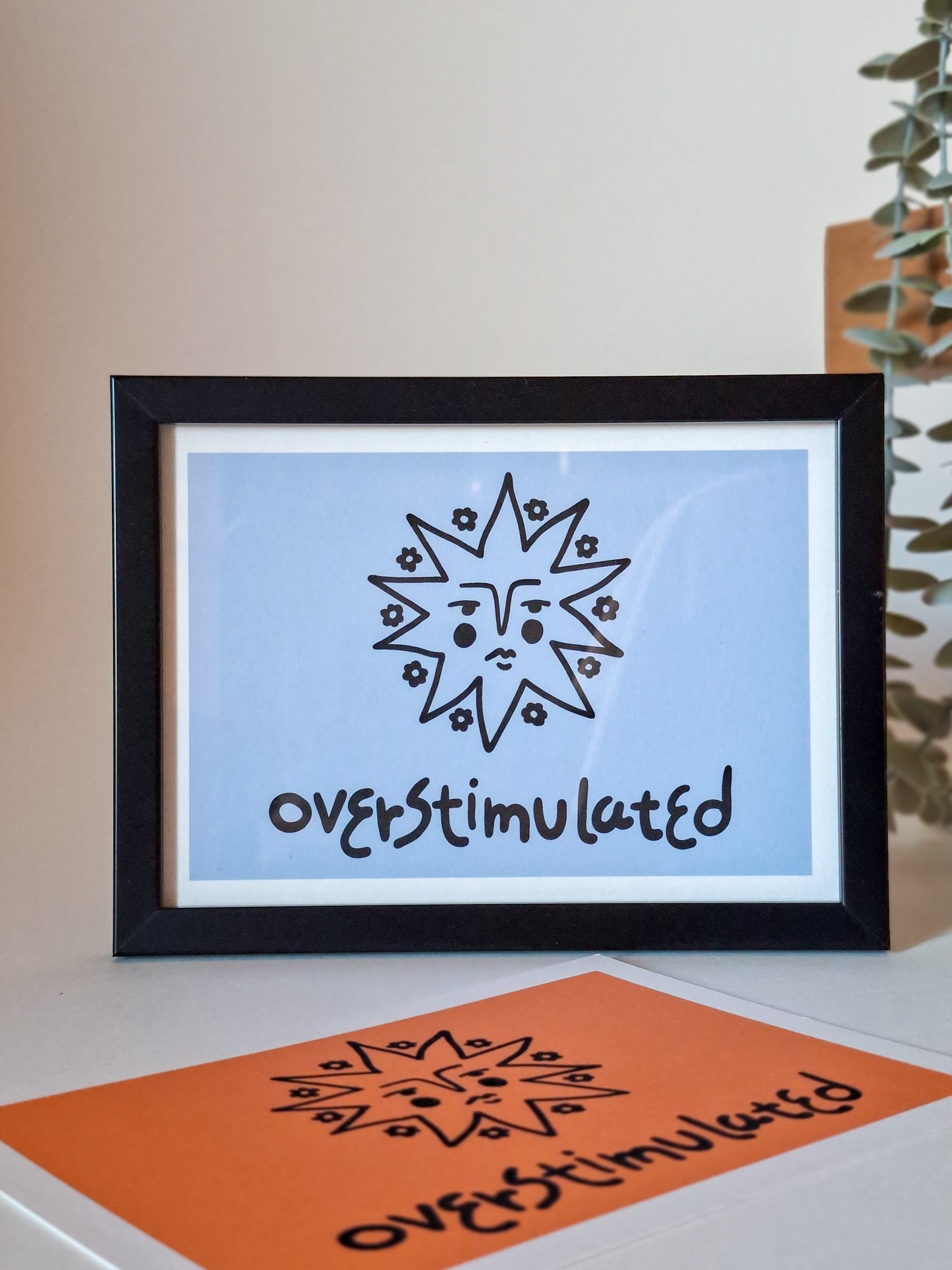 overstimulated ▪ 13x18 print