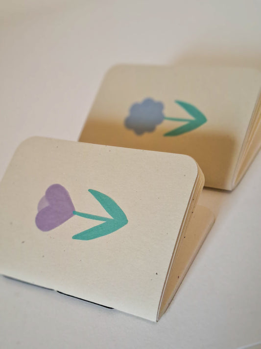 tulip & daisy ▪ mini notebooks