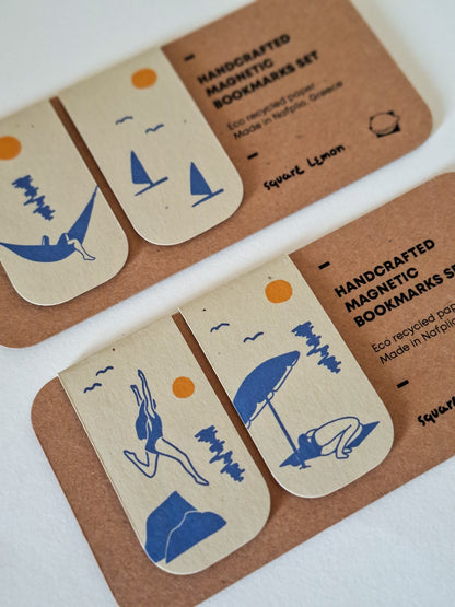 kalokairi ▪ magnetic bookmarks set