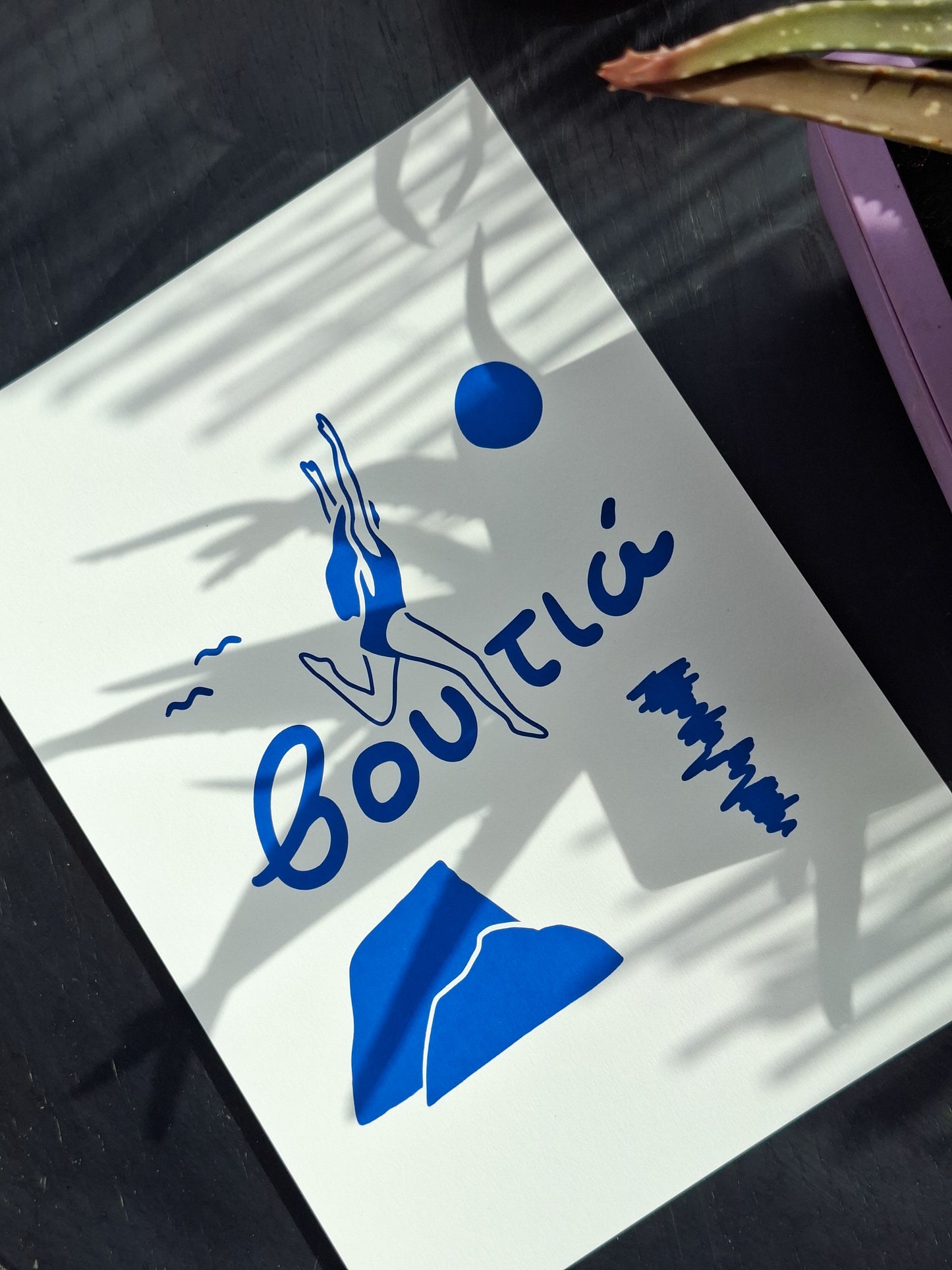 voutia - A4 screen print