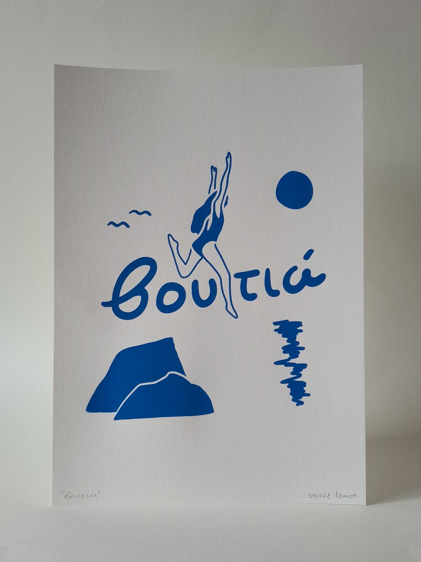 voutia - A4 screen print