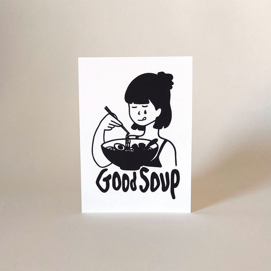 good soup ▪ 13x18 digital print
