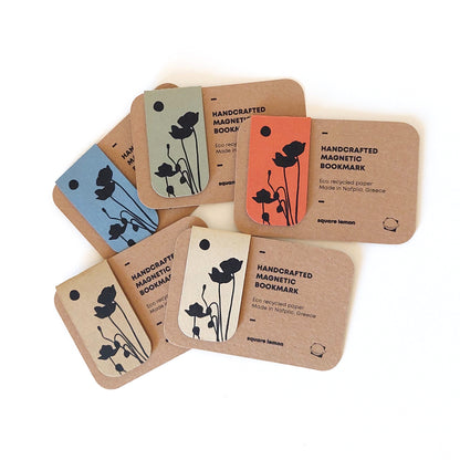 poppy ▪ magnetic bookmark