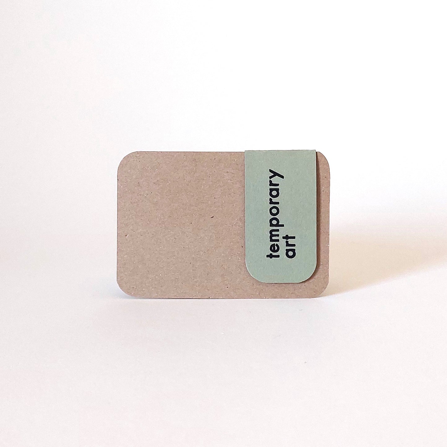 temporary art ▪ magnetic bookmark