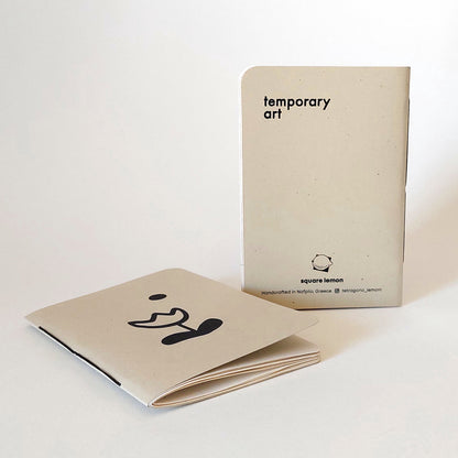 temporary art ▪ A6 notebook